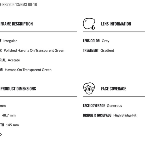 Ray-Ban Bill One Sunglasses - Picture 8 of 8